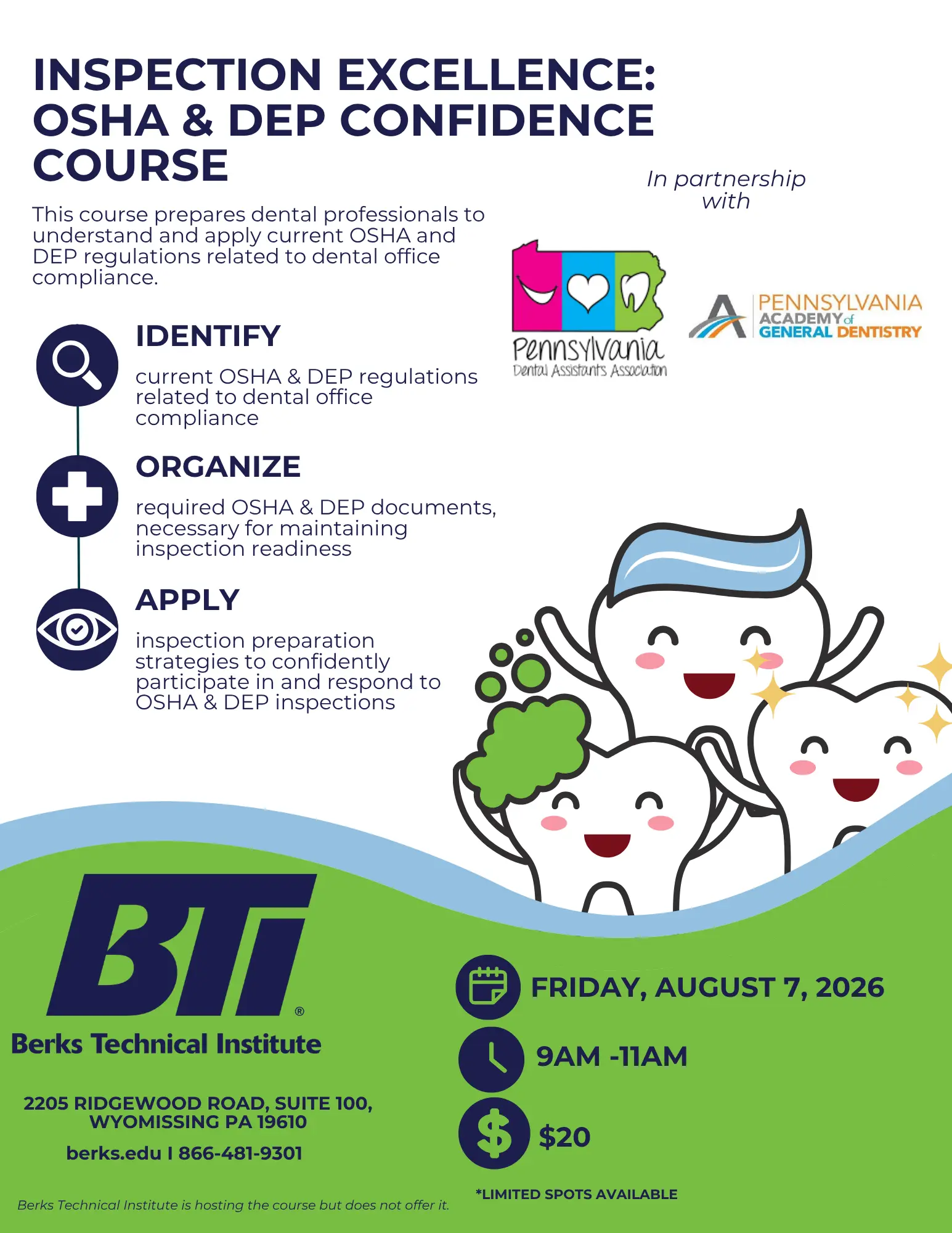 BTI - Wyomissing Continuing Education Course